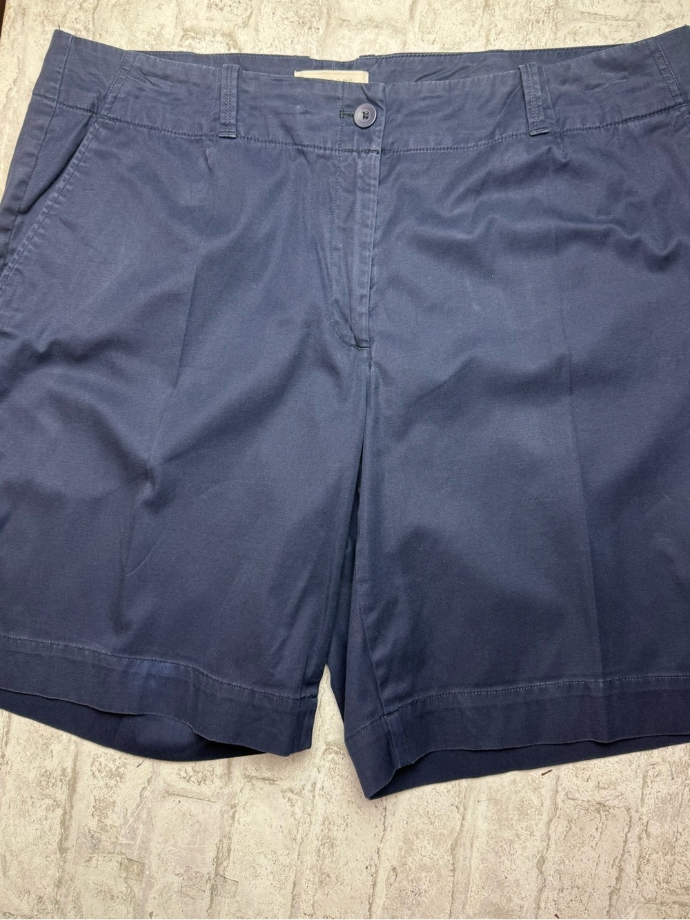 TALBOTS  Short Shorts Navy Blue Bermuda  Size 14W EUC 😍